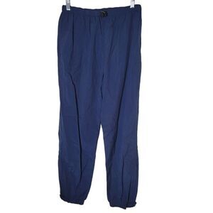 Vintage Columbia Windbreaker Track Pants Women's Size Large Blue Y2K 90's